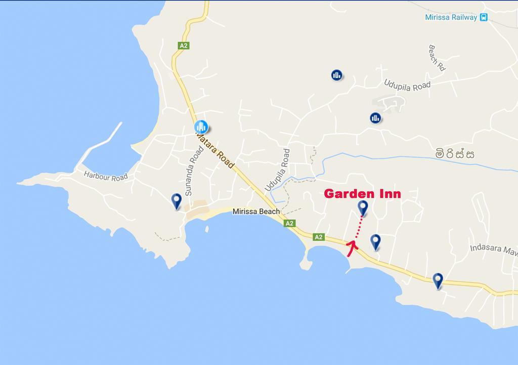 Garden Inn Mirissa Ngoại thất bức ảnh